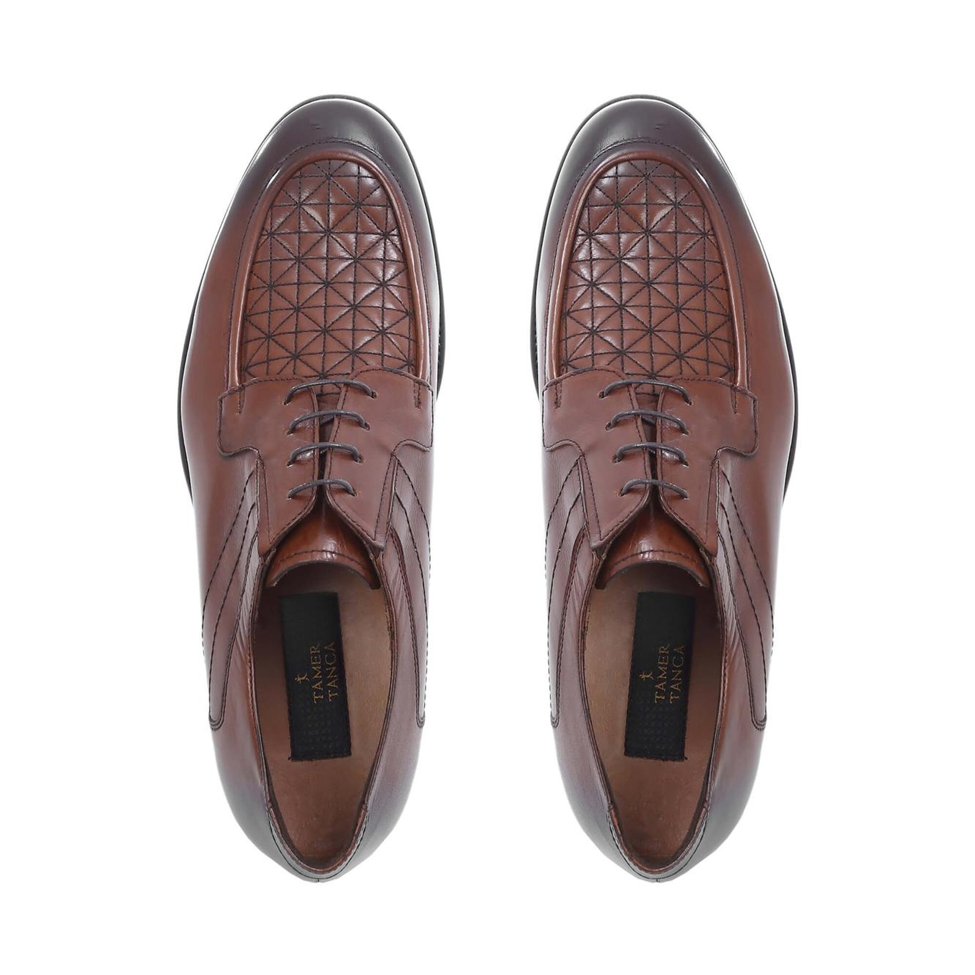 Tamer Tanca Erkek Hakiki Deri Taba Klasik Ayakkabı
