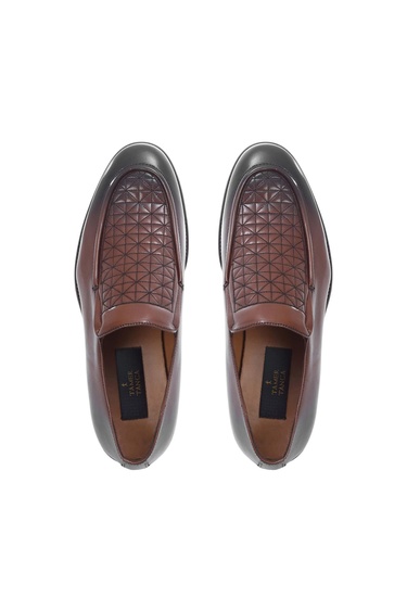  Tamer Tanca Erkek Hakiki Deri Taba Klasik Ayakkabı