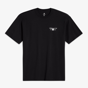  Converse Erkek Grafik Baskılı Siyah T-Shirt