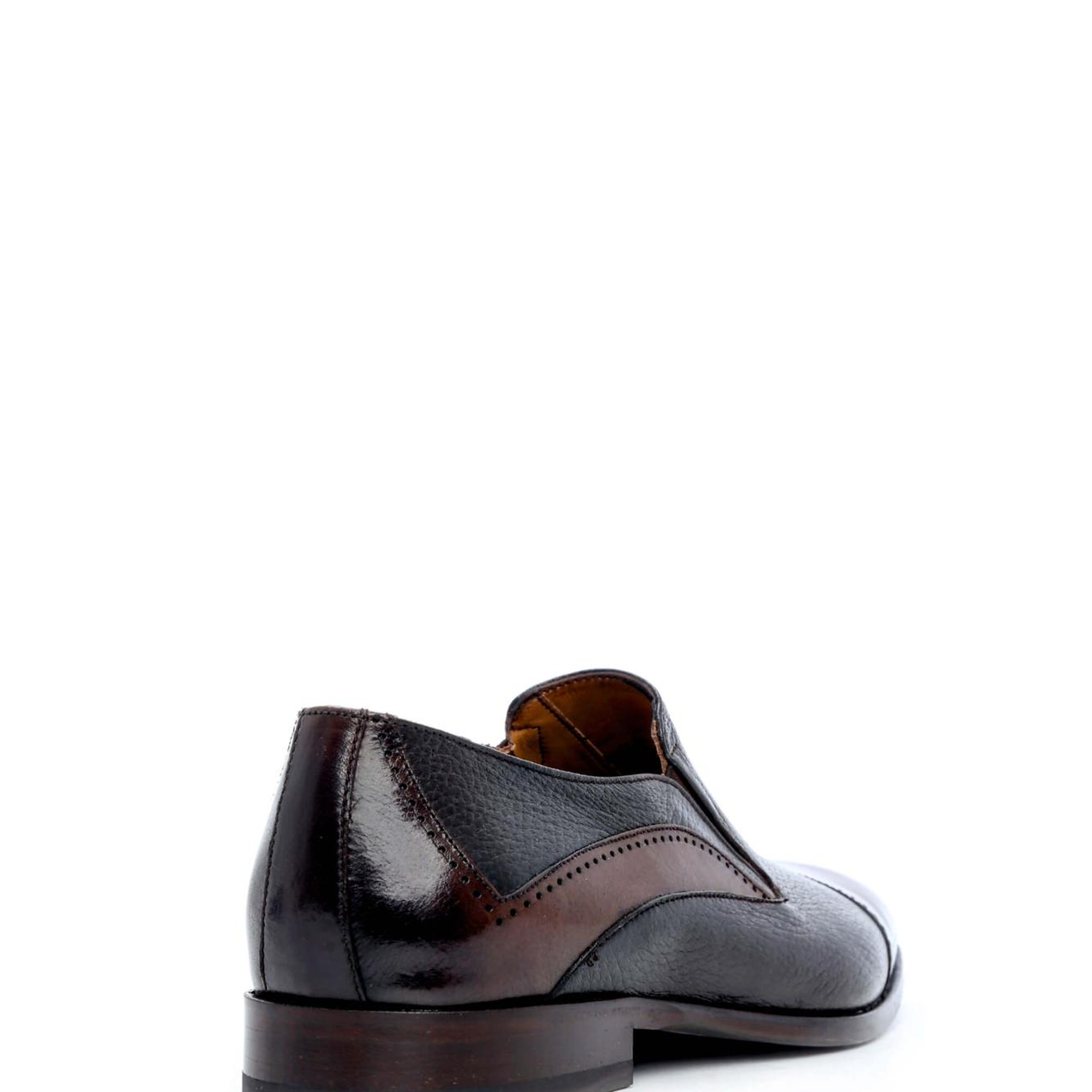 Tamer Tanca Erkek Hakiki Deri Kahverengi Klasik Ayakkabı