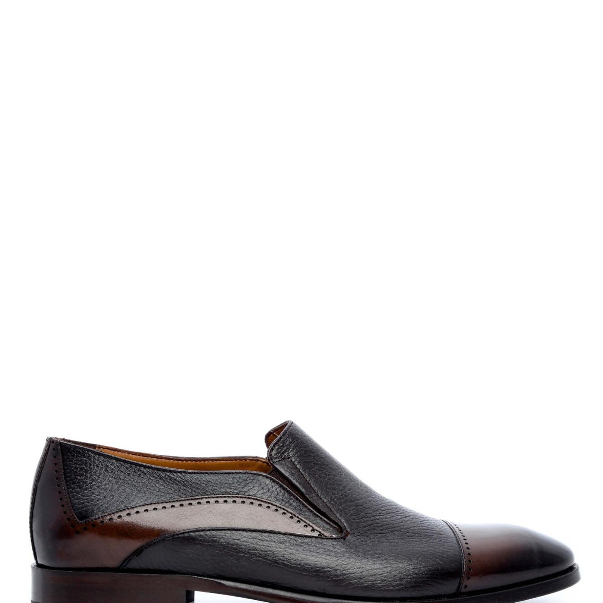 Tamer Tanca Erkek Hakiki Deri Kahverengi Klasik Ayakkabı