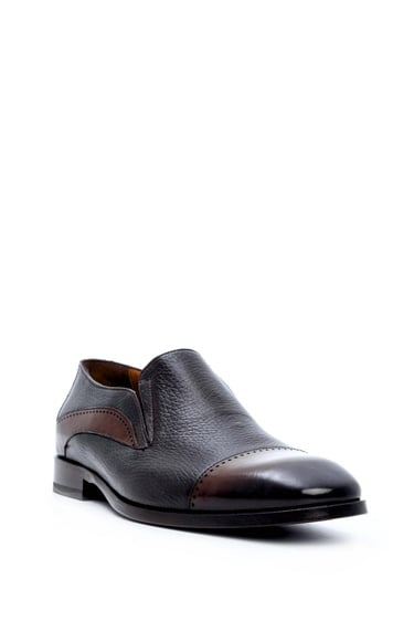  Tamer Tanca Erkek Hakiki Deri Kahverengi Klasik Ayakkabı