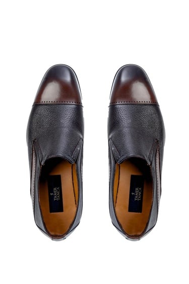  Tamer Tanca Erkek Hakiki Deri Kahverengi Klasik Ayakkabı