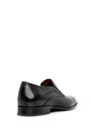  Tamer Tanca Erkek Hakiki Deri Siyah Klasik Ayakkabı