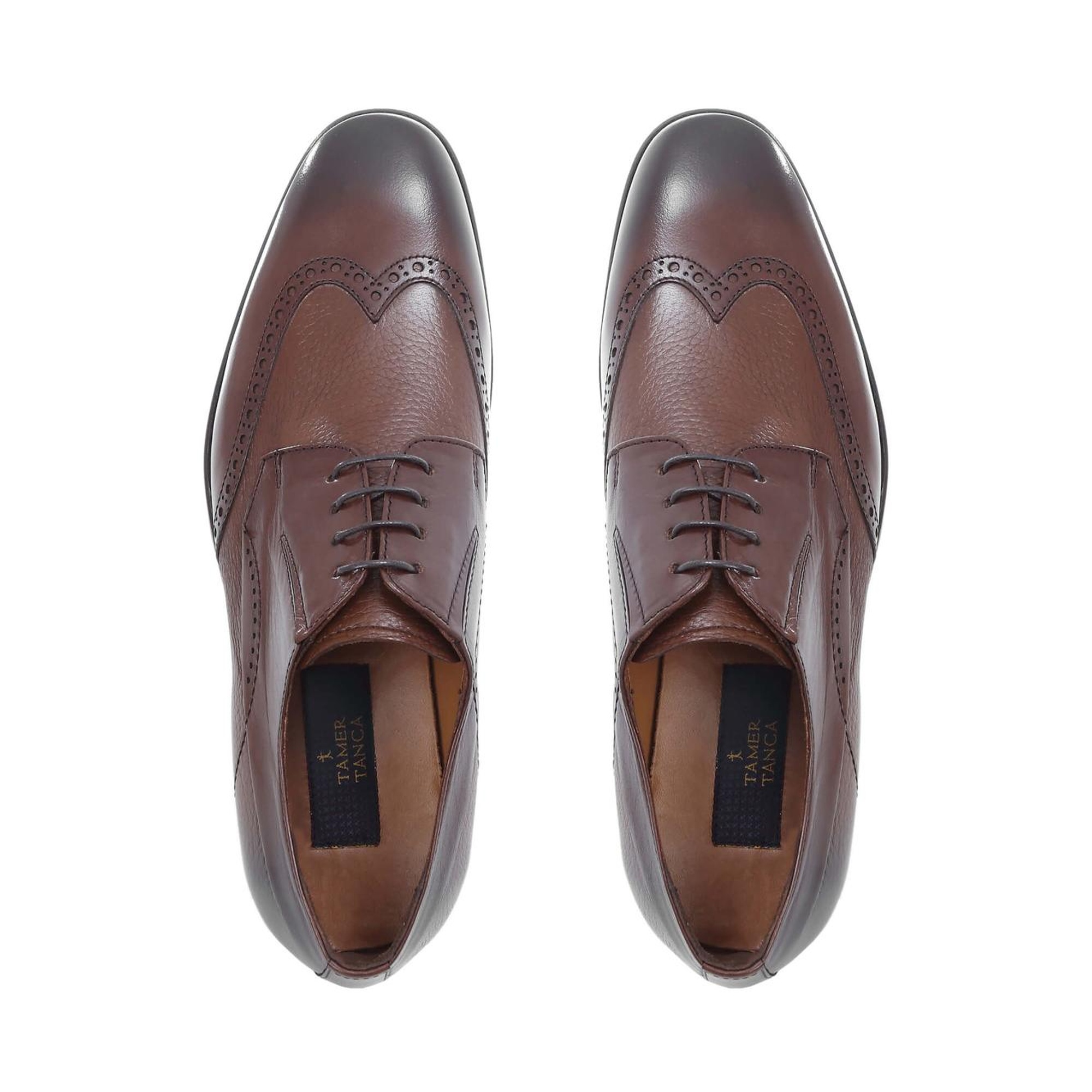 Tamer Tanca Erkek Hakiki Deri Taba Klasik Ayakkabı