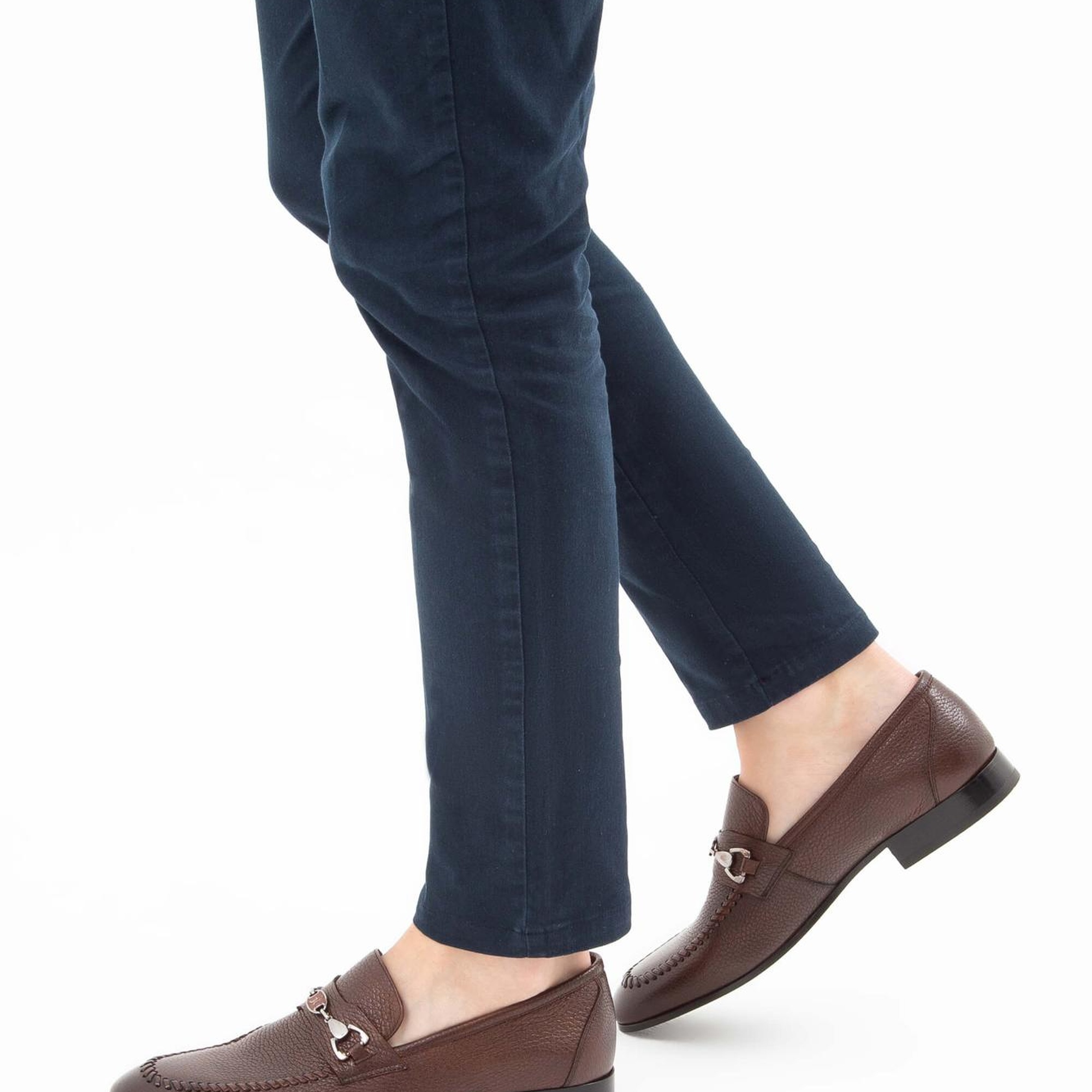 Tamer Tanca Erkek Hakiki Deri Taba Makosen Ayakkabı