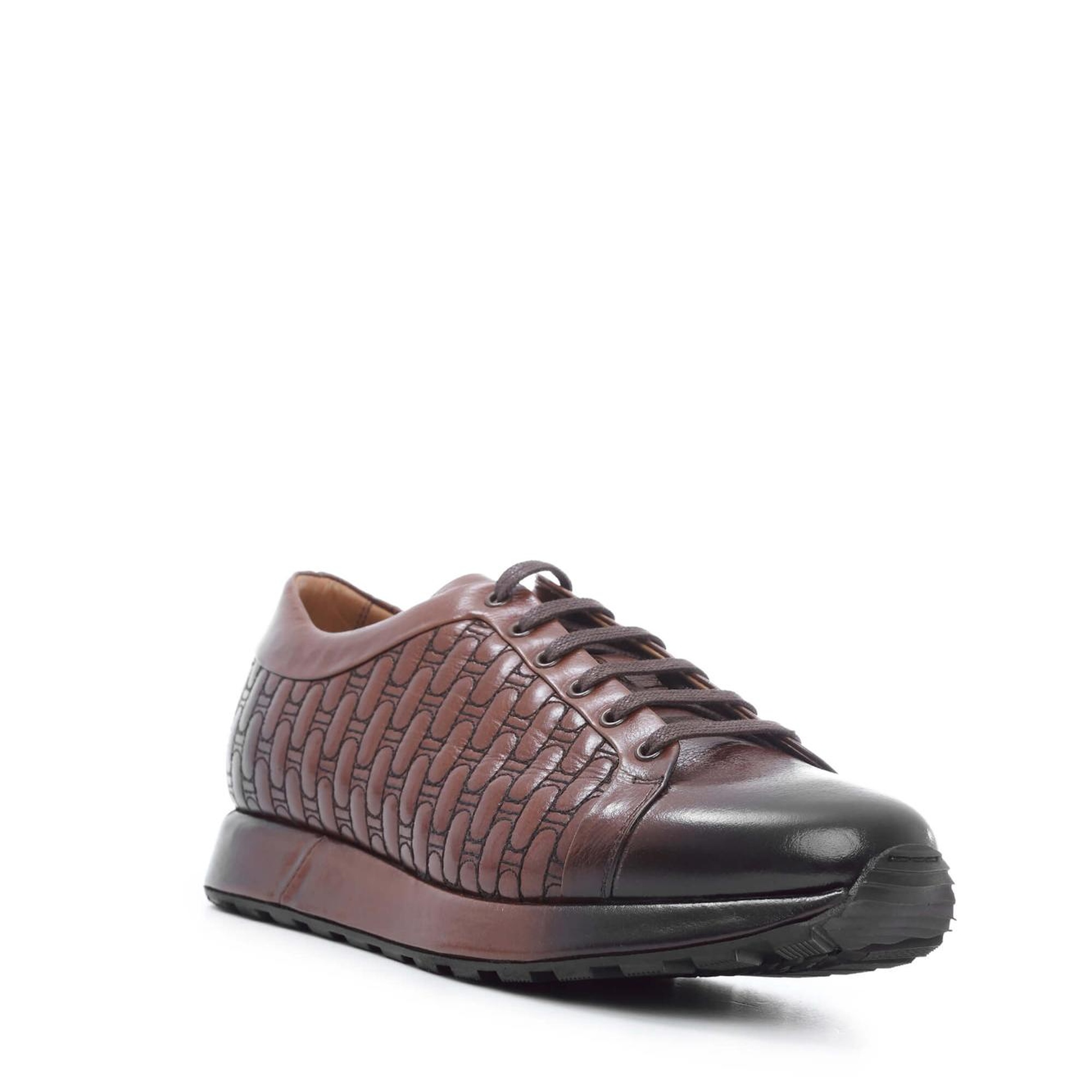 Tamer Tanca Erkek Hakiki Deri Taba Casual Ayakkabı