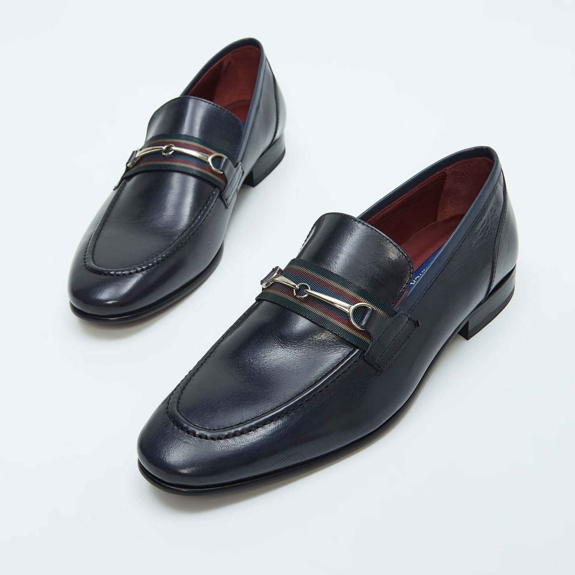 Tamer Tanca Erkek Hakiki Deri Lacivert Klasik Ayakkabı