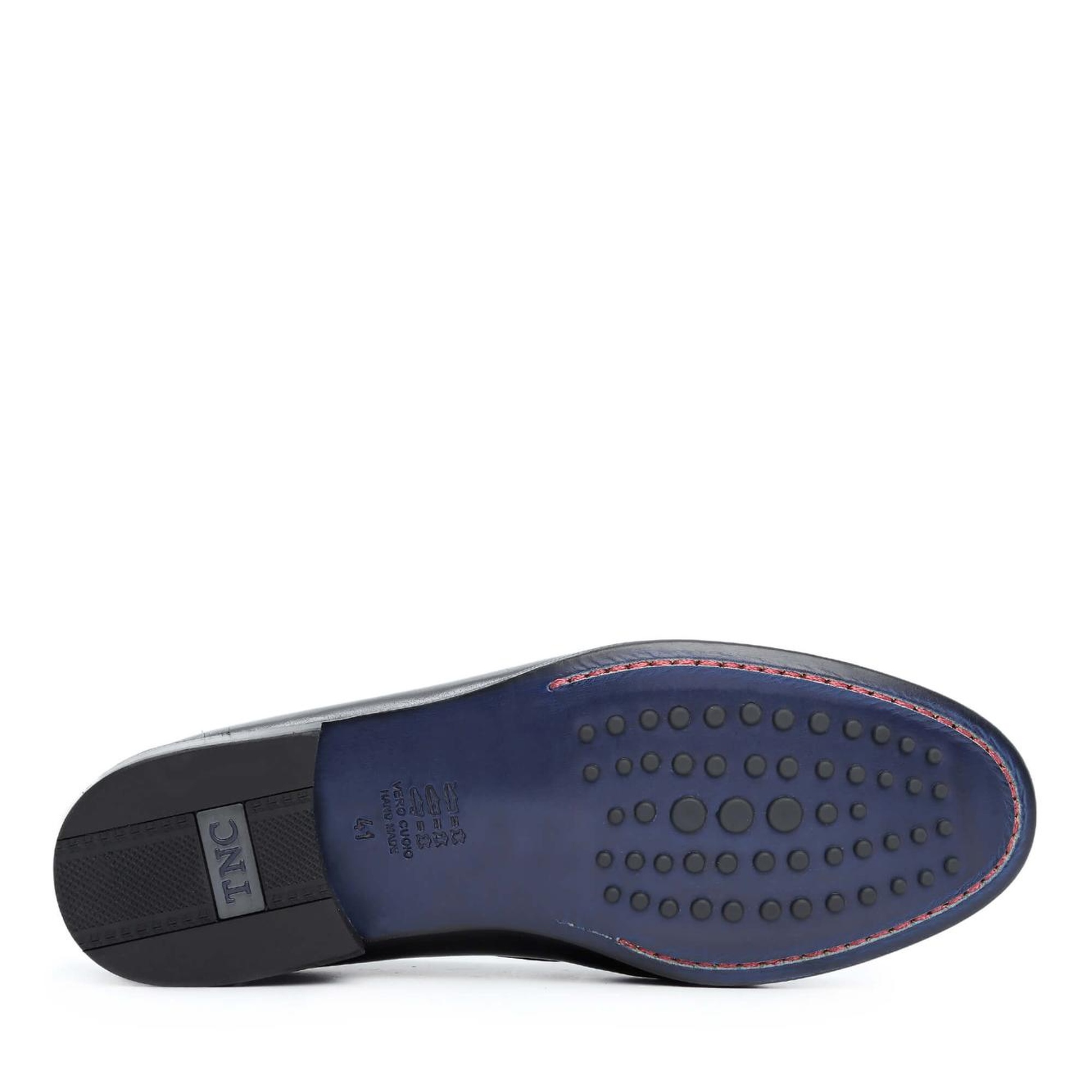 Tamer Tanca Erkek Hakiki Deri Siyah Makosen Ayakkabı