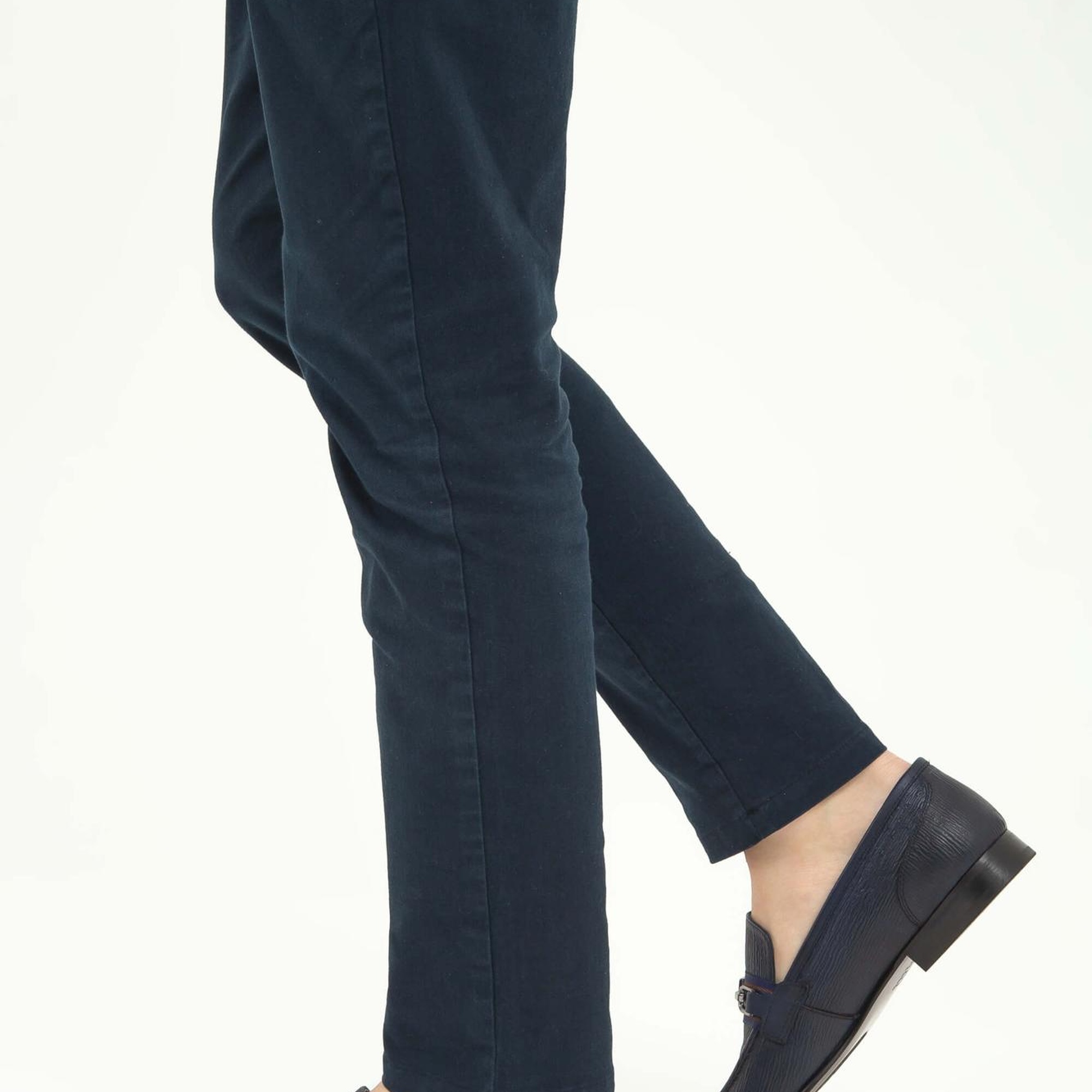 Tamer Tanca Erkek Hakiki Deri Lacivert Klasik Ayakkabı