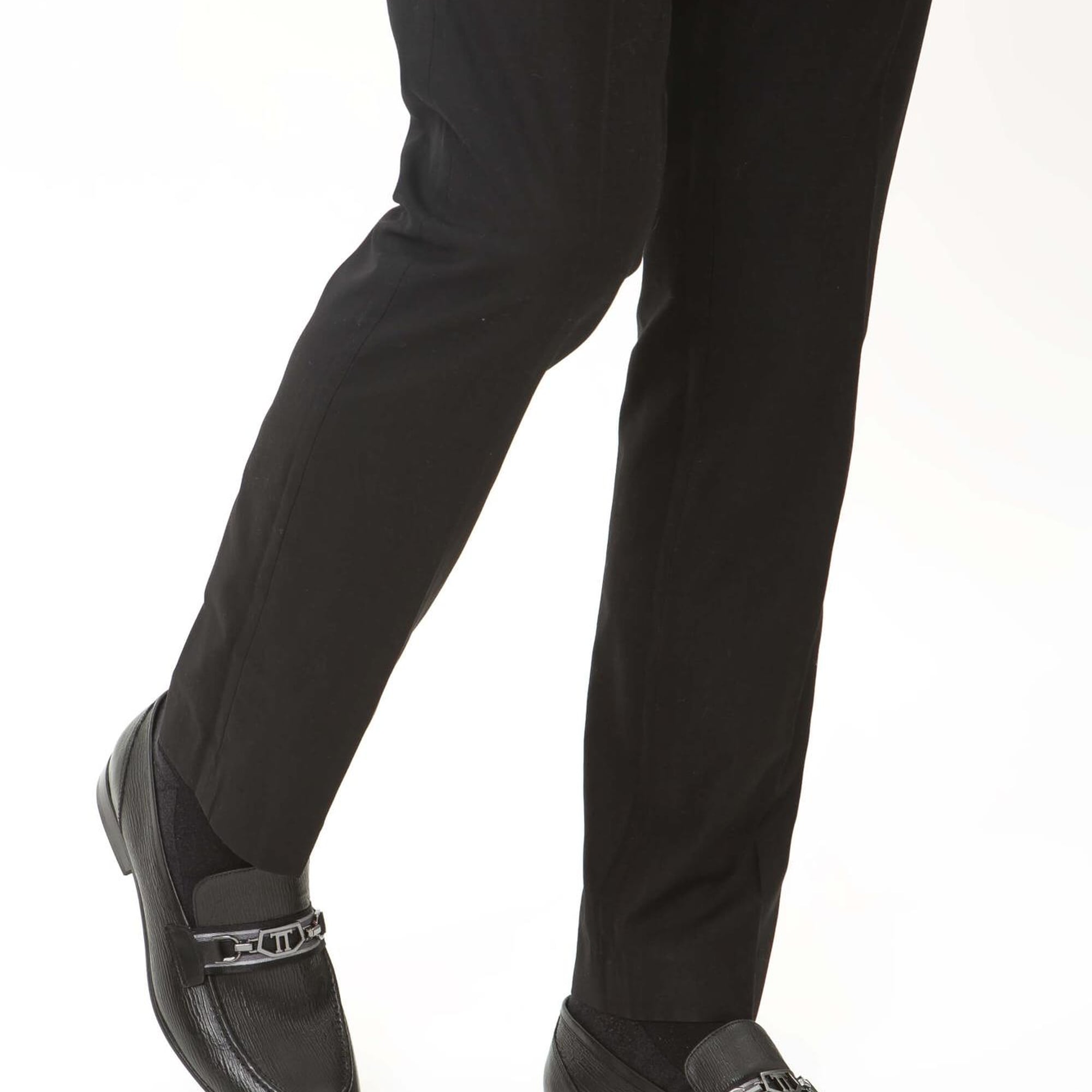 Tamer Tanca Erkek Hakiki Deri Siyah Klasik Ayakkabı