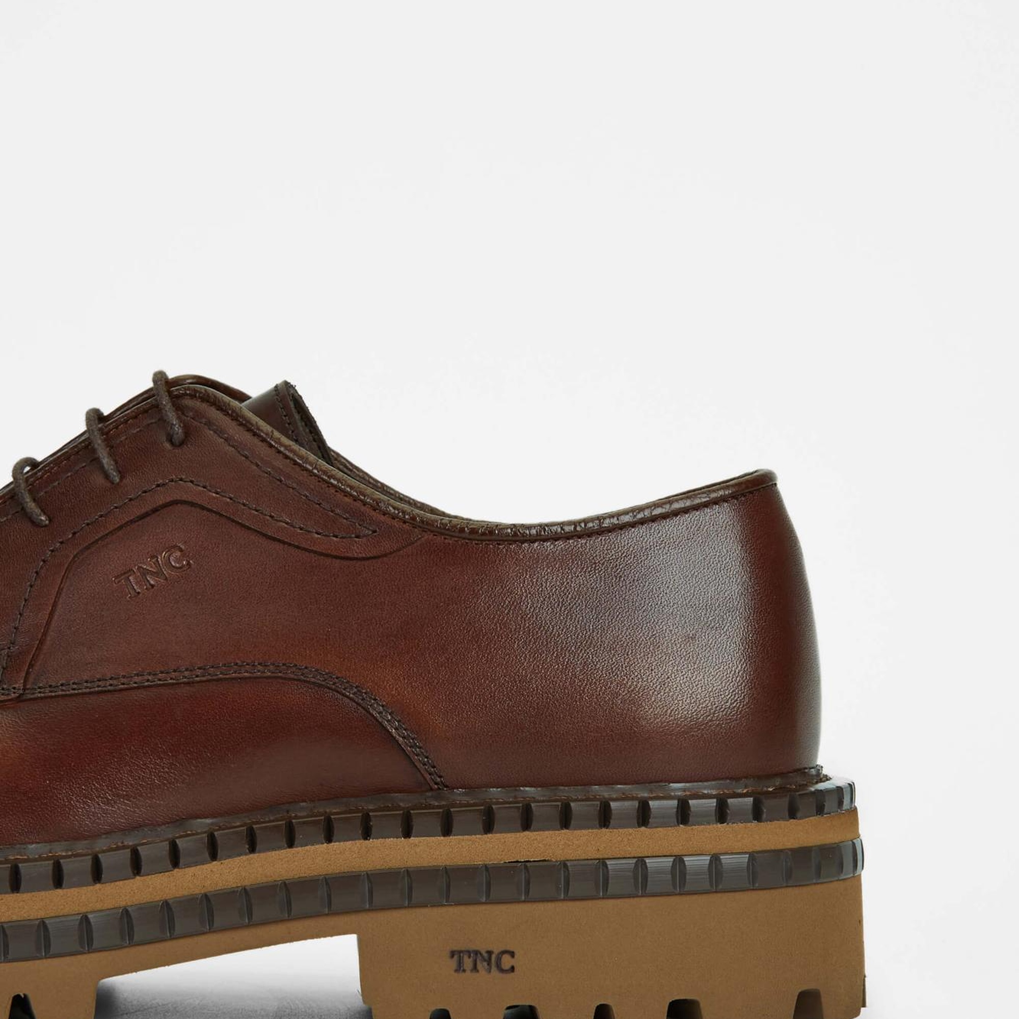 Tamer Tanca Erkek Hakiki Deri Kahverengi Casual Ayakkabı