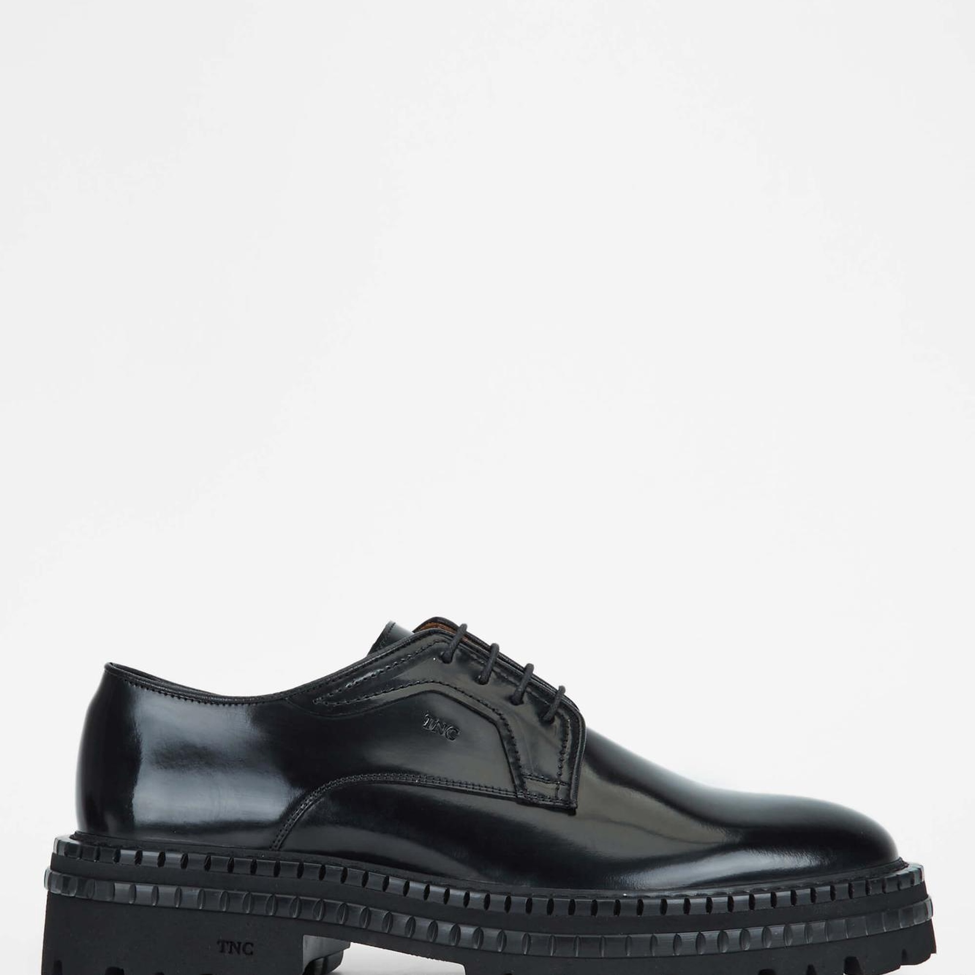 Tamer Tanca Erkek Hakiki Deri Siyah Açma Casual Ayakkabı