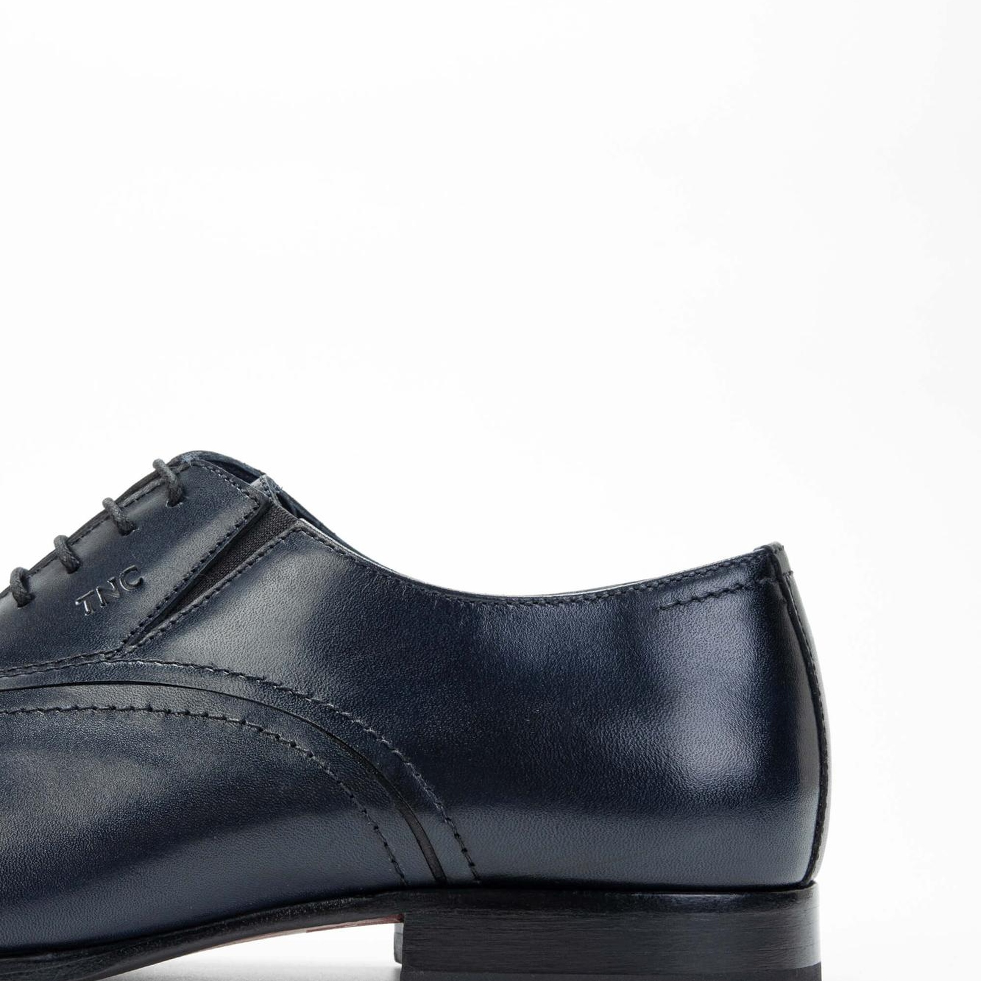 Tamer Tanca Erkek Hakiki Deri Lacivert Klasik Ayakkabı