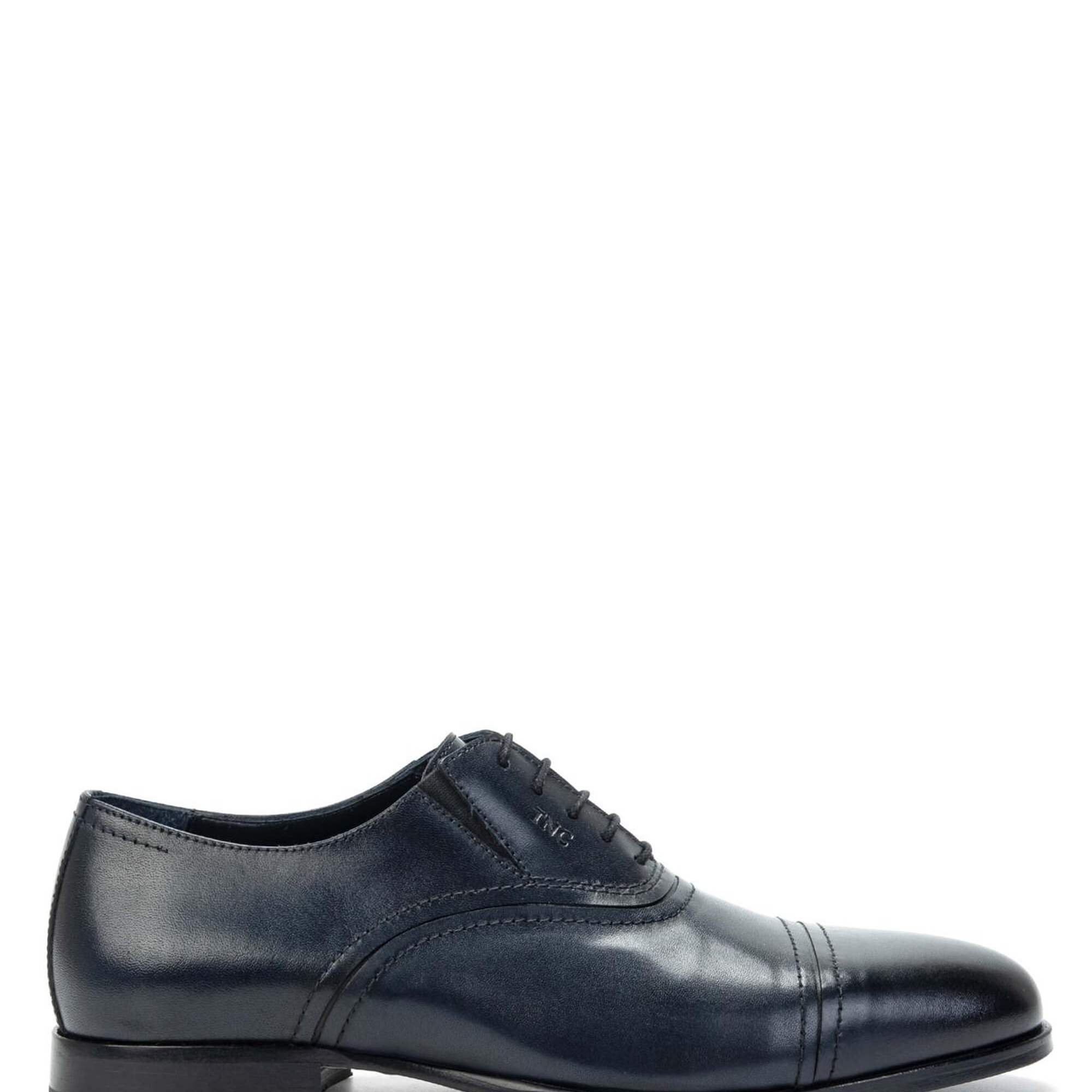 Tamer Tanca Erkek Hakiki Deri Lacivert Klasik Ayakkabı