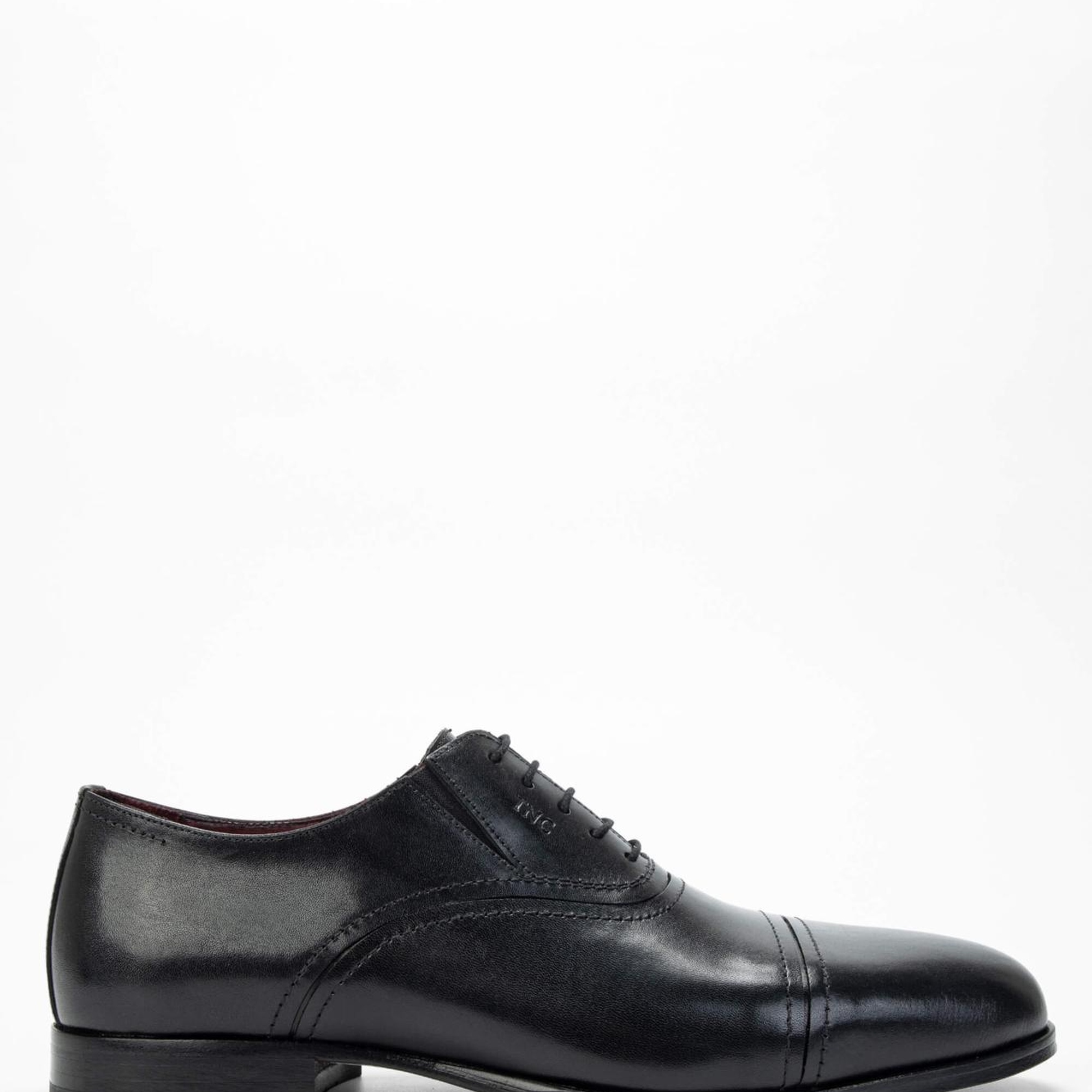 Tamer Tanca Erkek Hakiki Deri Siyah Klasik Ayakkabı