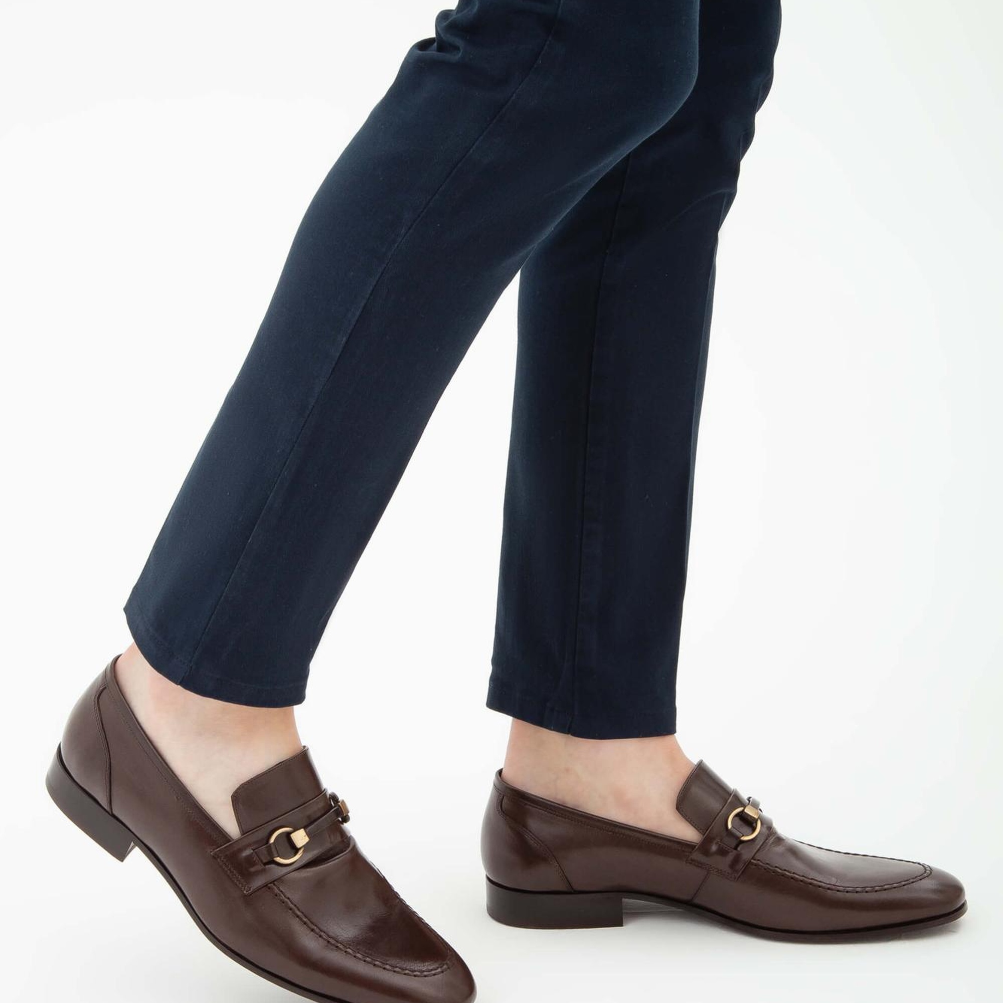 Tamer Tanca Erkek Hakiki Deri Kahverengi Klasik Ayakkabı