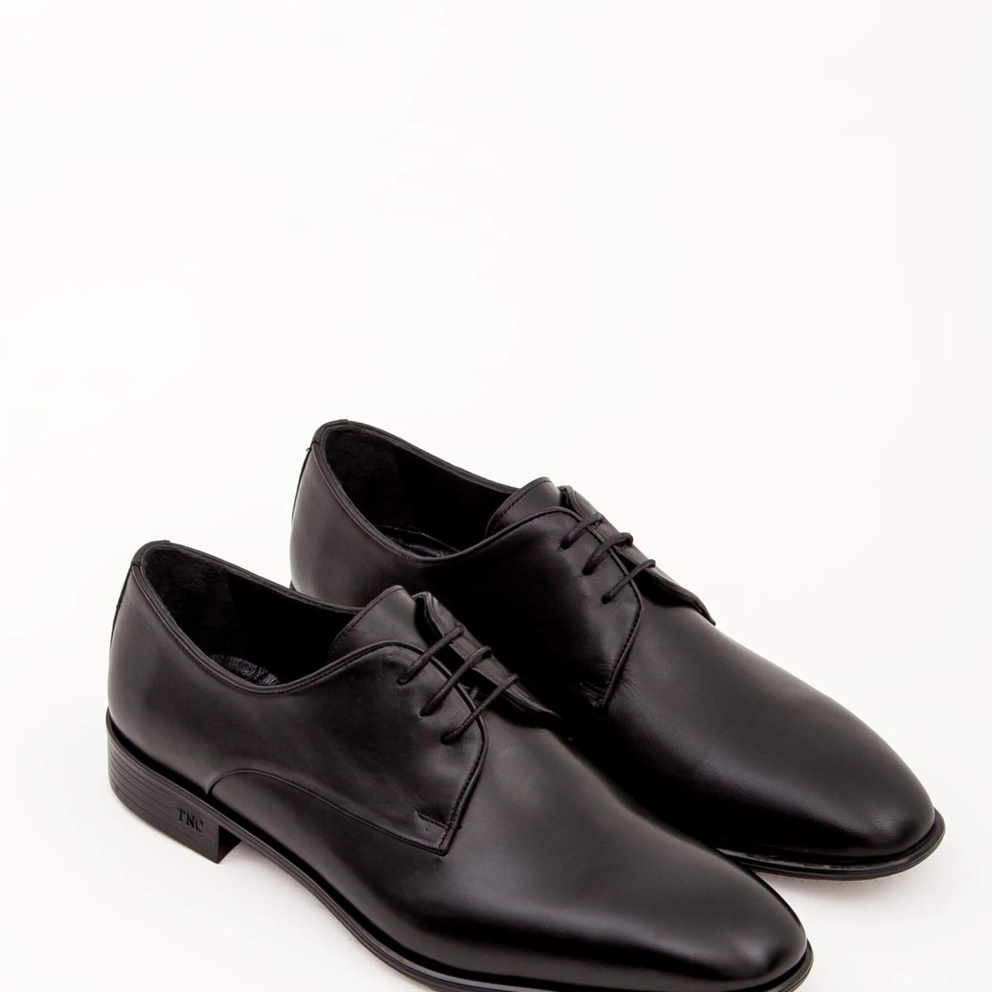 Tamer Tanca Erkek Hakiki Deri Siyah Analin Klasik Ayakkabı