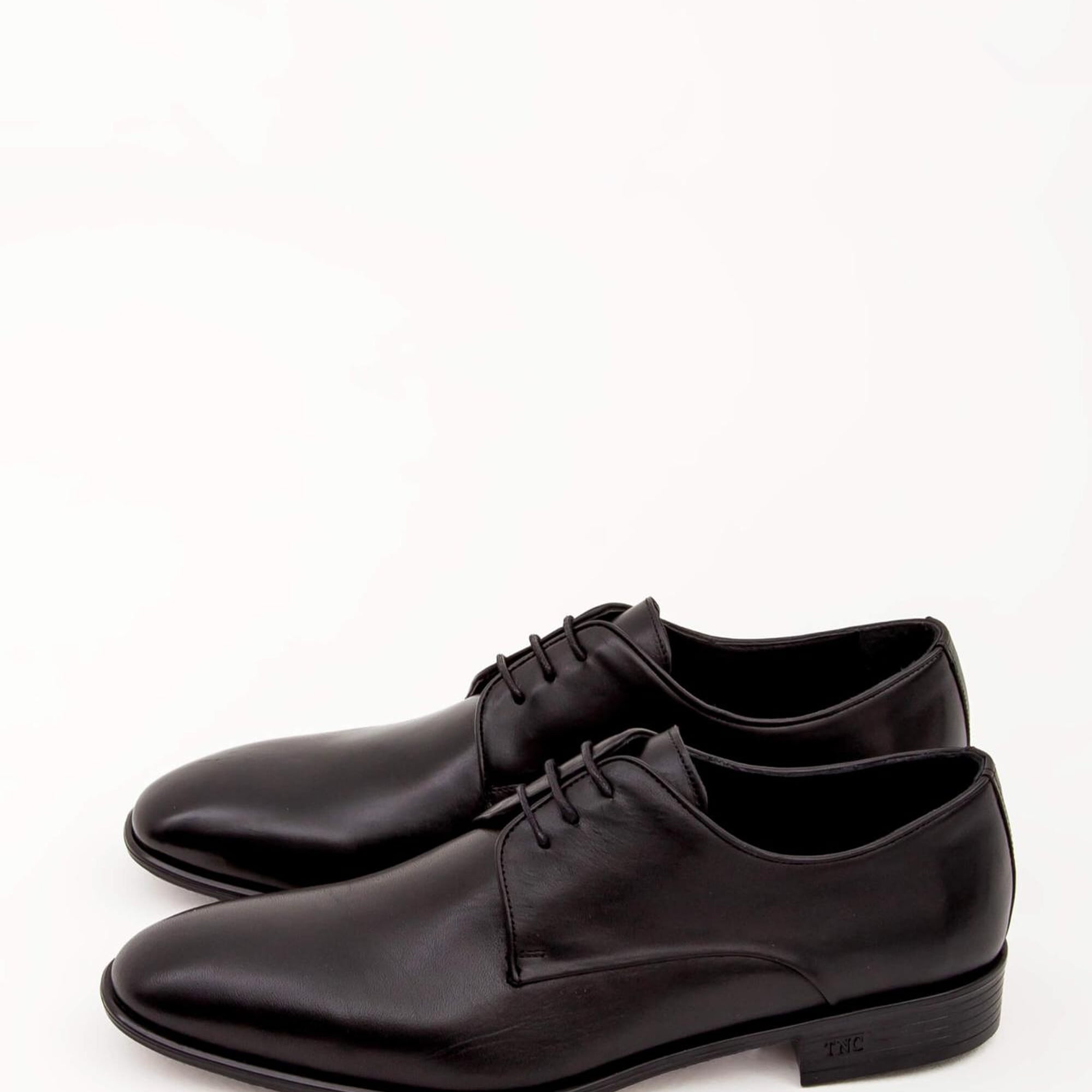 Tamer Tanca Erkek Hakiki Deri Siyah Analin Klasik Ayakkabı