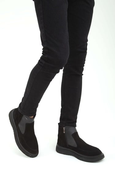  Tamer Tanca Erkek Hakiki Deri SYH NBK/SYH FULL UP Casual Bot