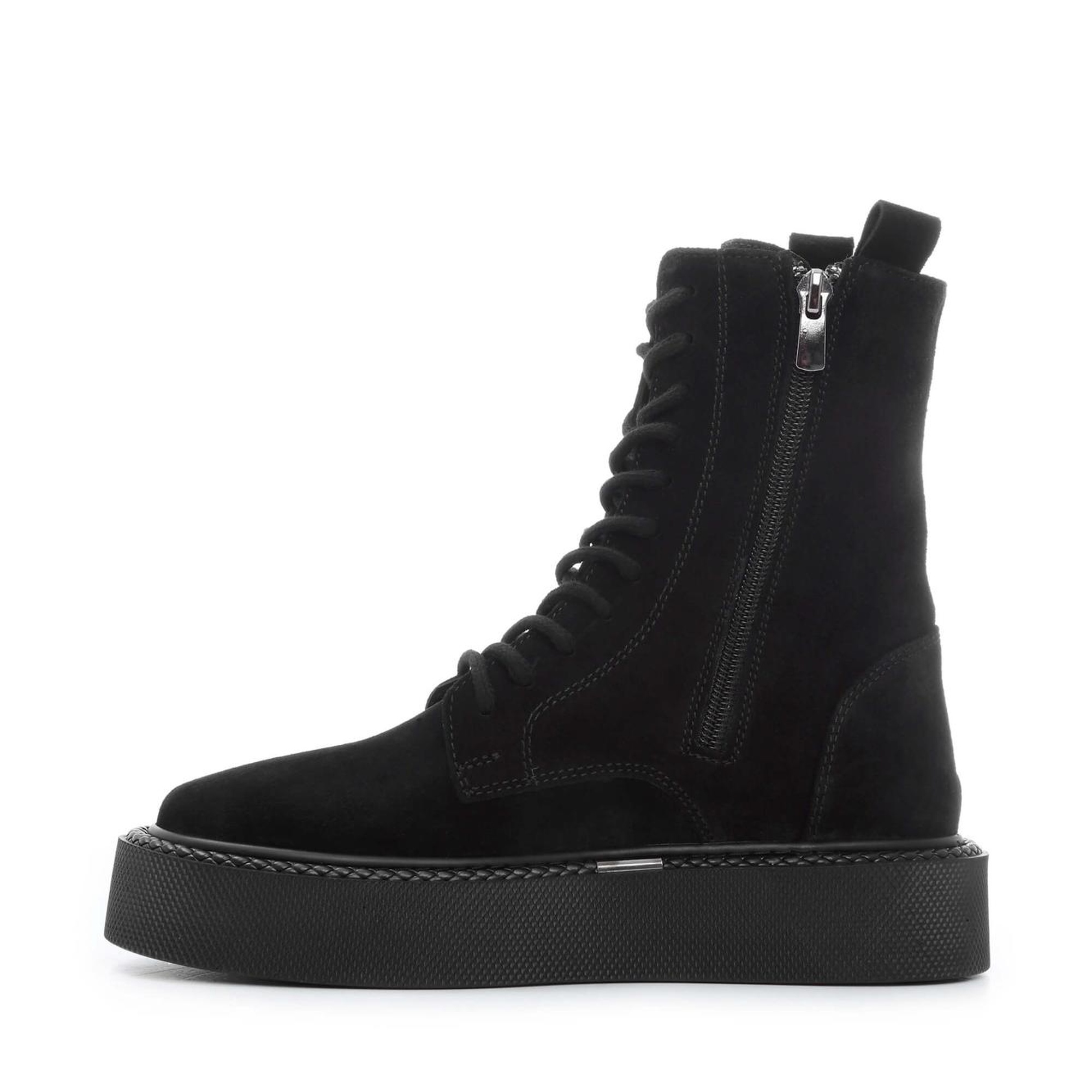 Tamer Tanca Kadın Hakiki Deri Siyah POSTAL Bot