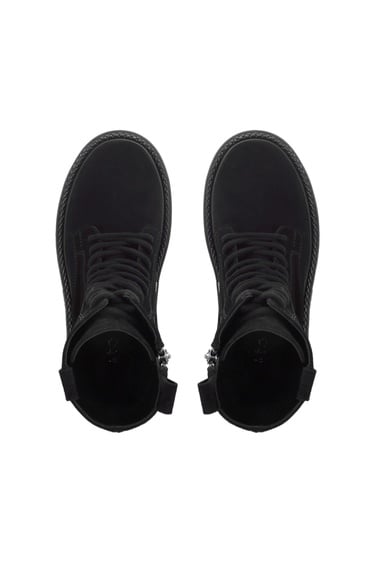  Tamer Tanca Kadın Hakiki Deri Siyah POSTAL Bot