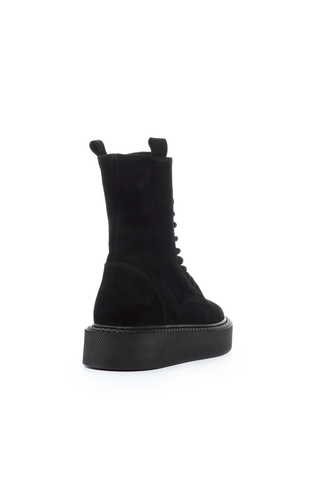 Tamer Tanca Tamer Tanca Kadın Hakiki Deri Siyah POSTAL Bot | FashFed Siyah - 5. görsel