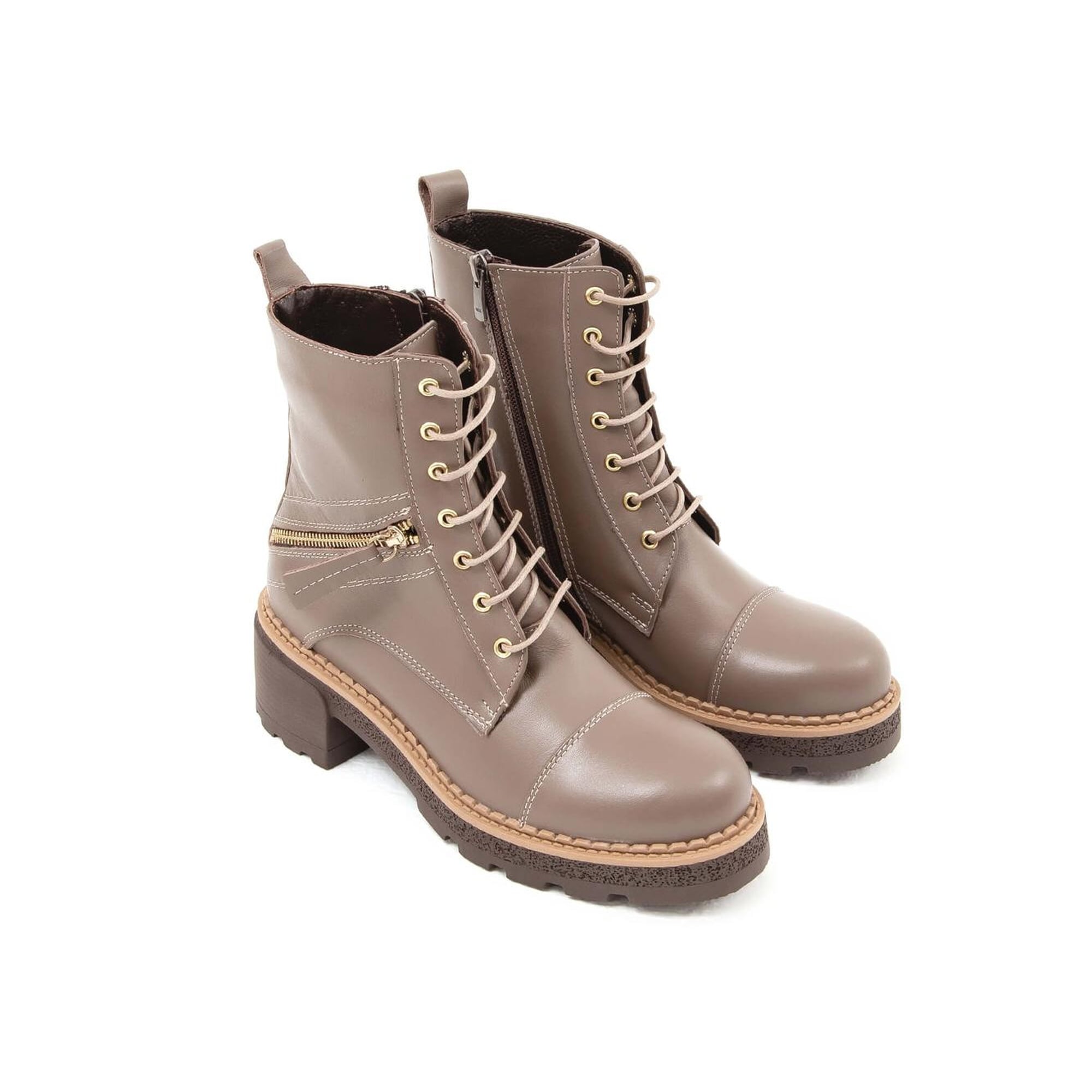 Tamer Tanca Kadın Hakiki Deri VIZON DR POSTAL Bot