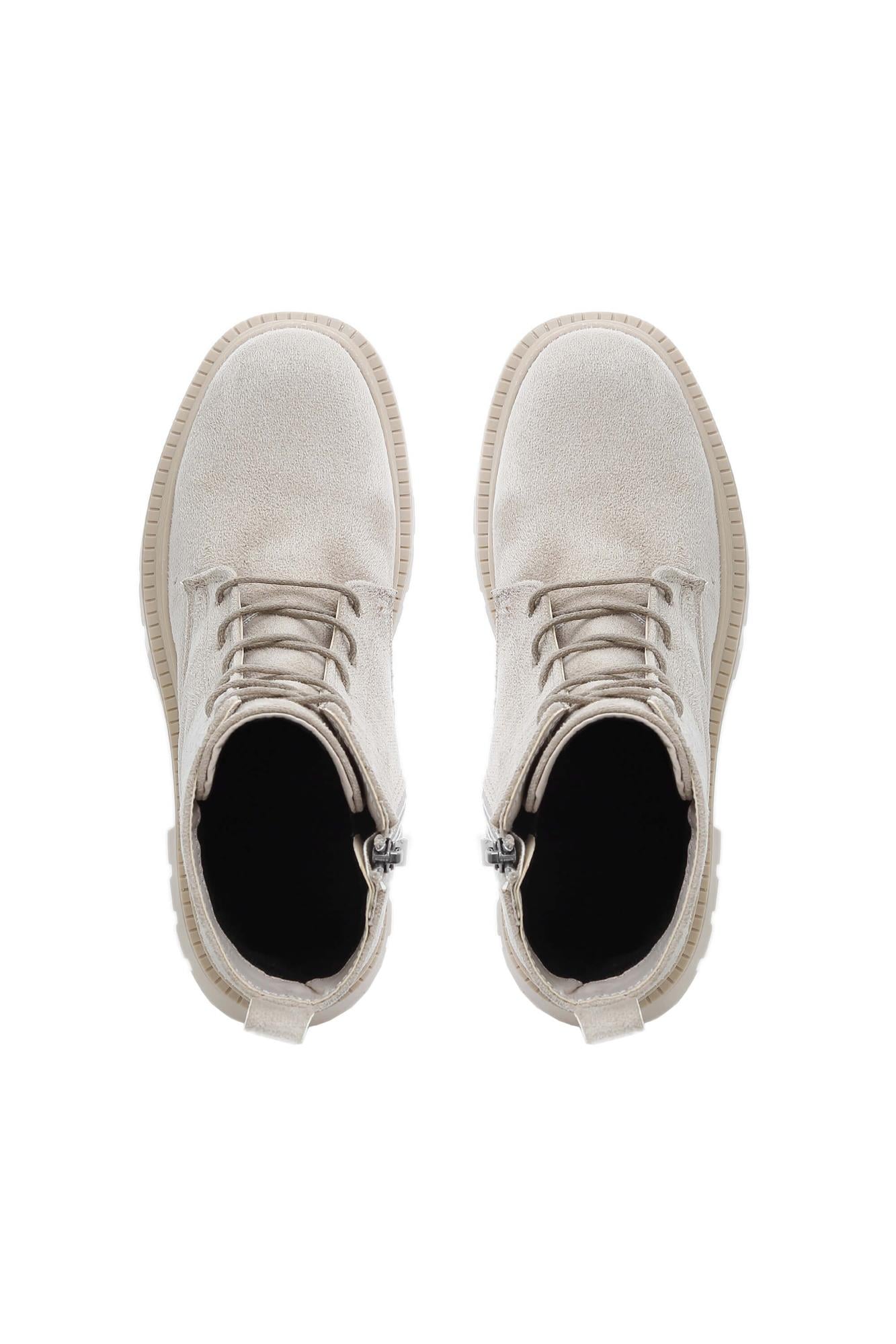 Tamer Tanca Tamer Tanca Kadın Vegan Bej POSTAL Bot | FashFed Bej - 6. görsel