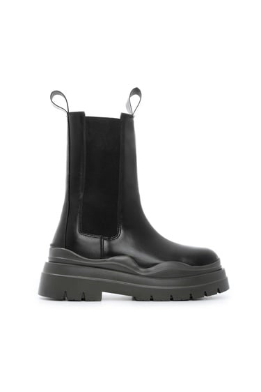  Tamer Tanca Kadın Vegan Siyah/Haki Günlük Bot