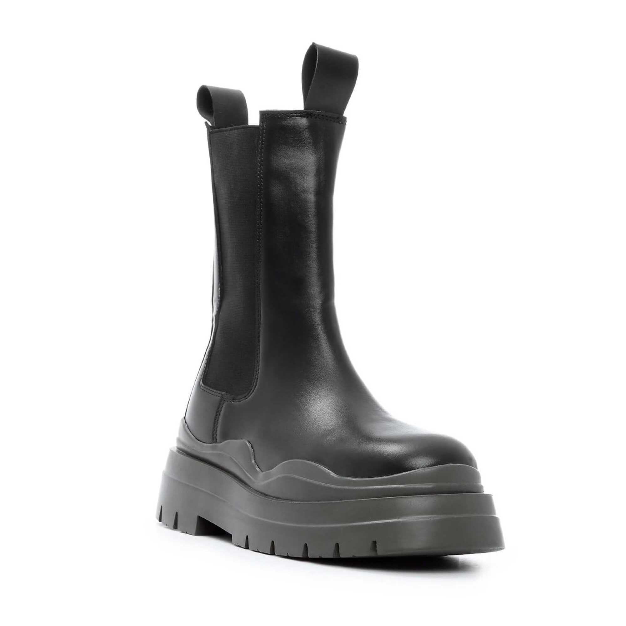 Tamer Tanca Kadın Vegan Siyah/Haki Günlük Bot