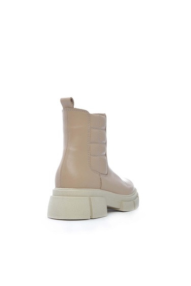  Tamer Tanca Kadın Hakiki Deri Bej Spor Bot