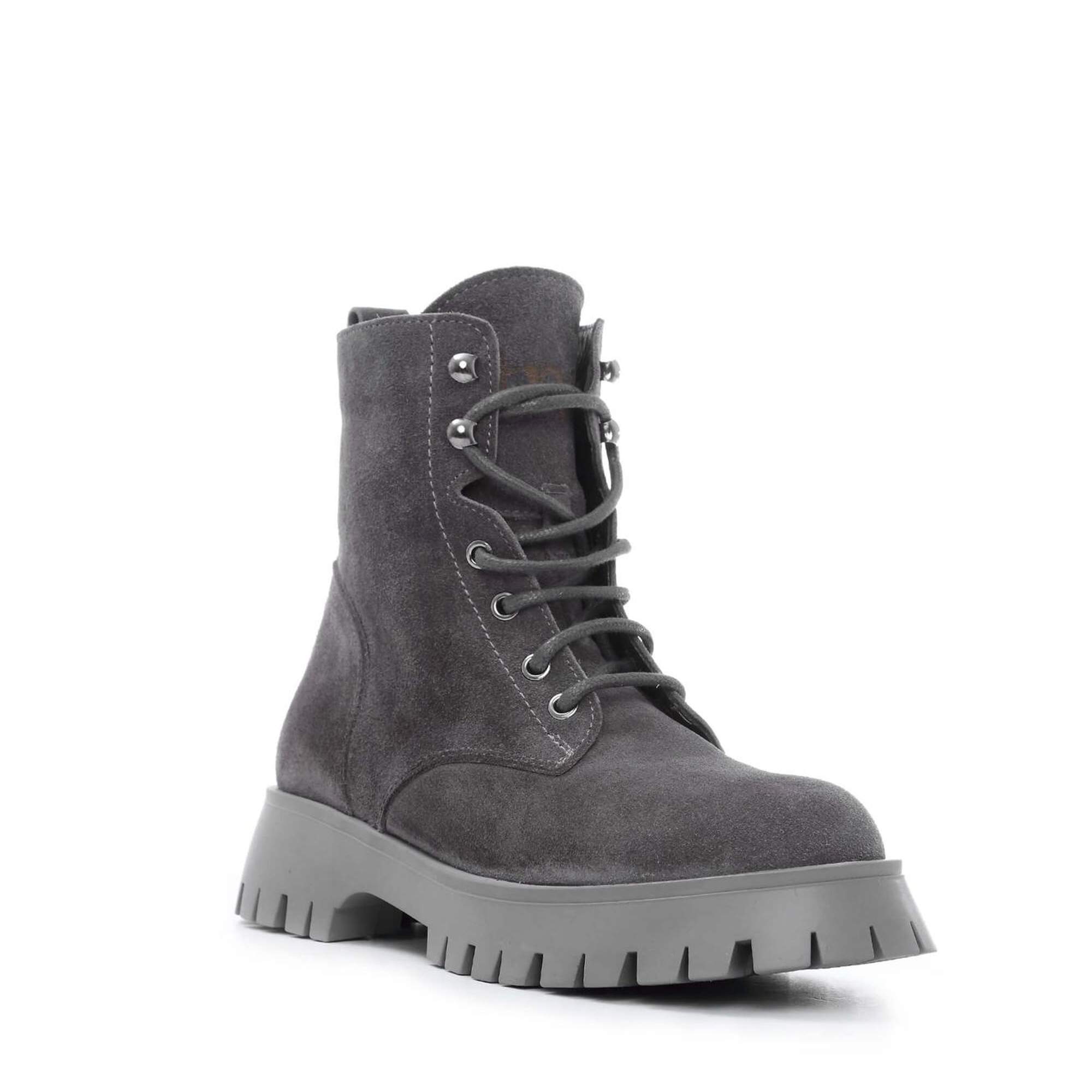 Tamer Tanca Kadın Hakiki Deri Gri POSTAL Bot