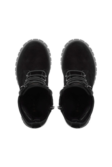  Tamer Tanca Kadın Hakiki Deri Siyah Süet POSTAL Bot