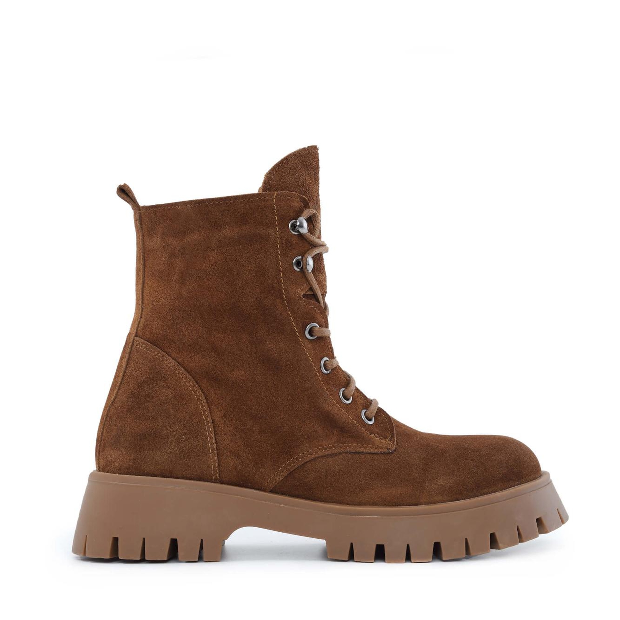 Tamer Tanca Kadın Hakiki Deri Taba Süet POSTAL Bot