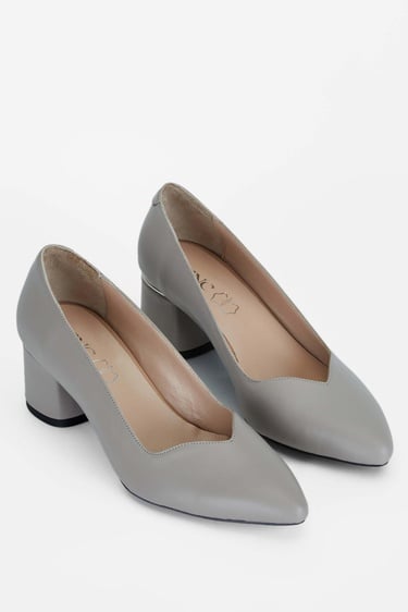  Tamer Tanca Kadın Hakiki Deri Vizon Topuklu Ayakkabı