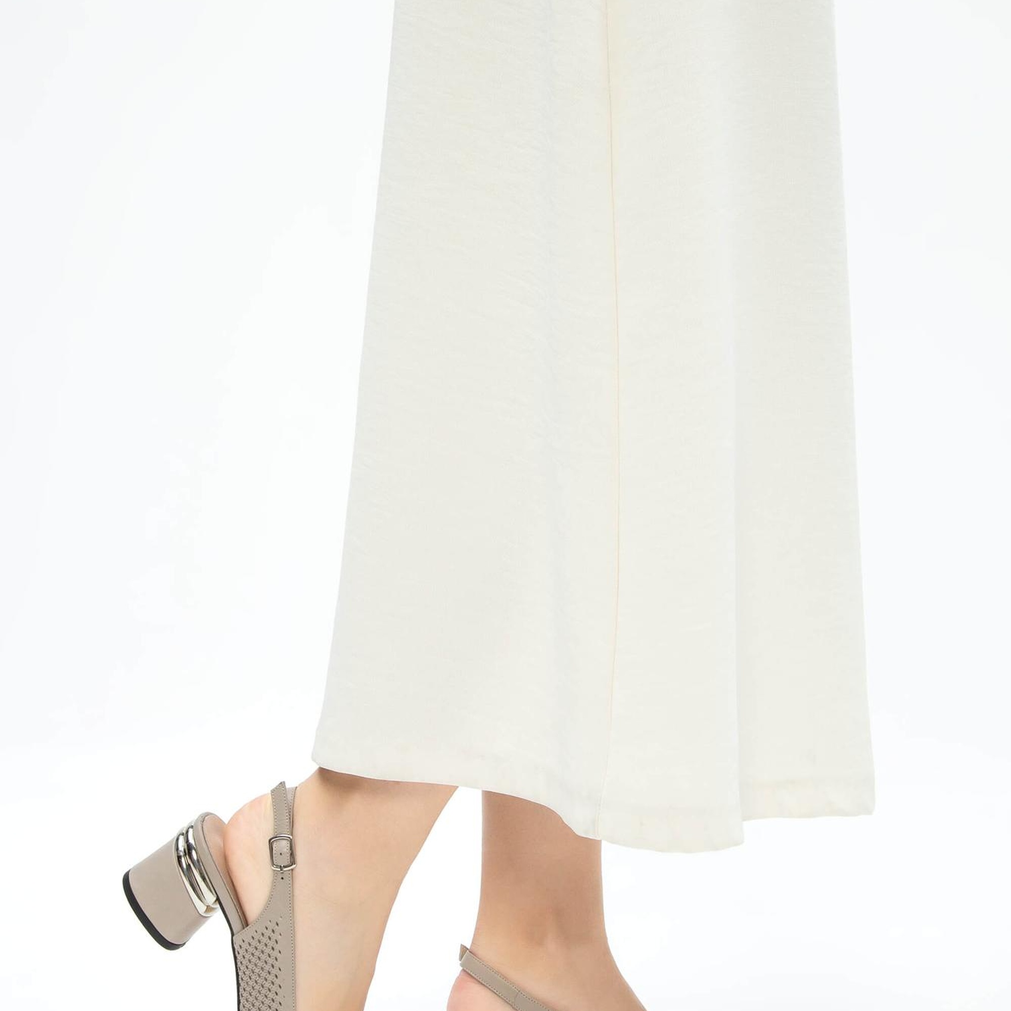 Tamer Tanca Kadın Hakiki Deri Vizon Topuklu Ayakkabı