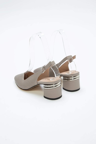  Tamer Tanca Kadın Hakiki Deri Vizon Topuklu Ayakkabı