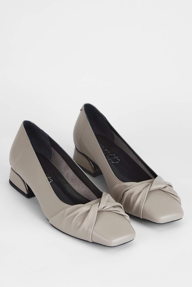  Tamer Tanca Kadın Hakiki Deri Vizon Topuklu Ayakkabı