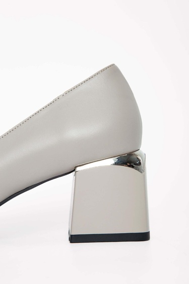  Tamer Tanca Kadın Hakiki Deri Vizon Topuklu Ayakkabı