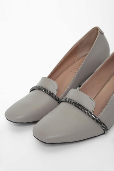  Tamer Tanca Kadın Hakiki Deri Vizon Topuklu Ayakkabı