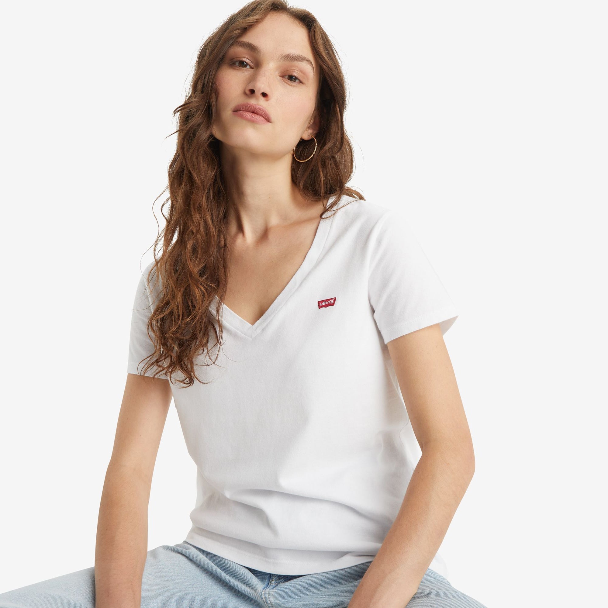 Levi's Perfect Kadın Bej T-Shirt