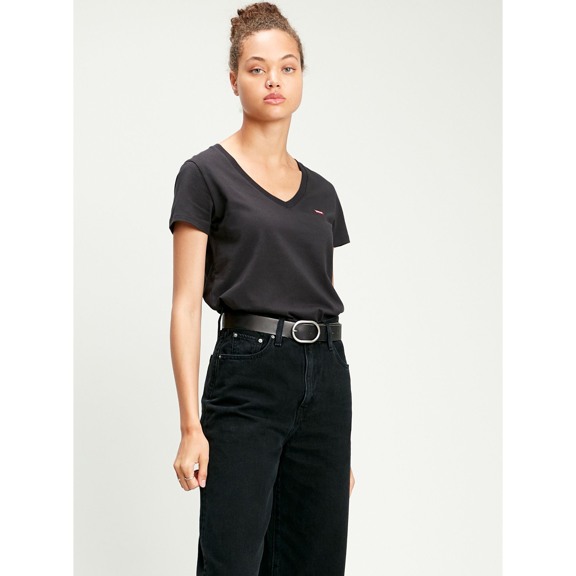 Levi's Perfect Kadın Siyah T-Shirt