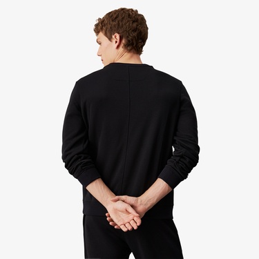  Calvin Klein Essentials Erkek Siyah Sweatshirt