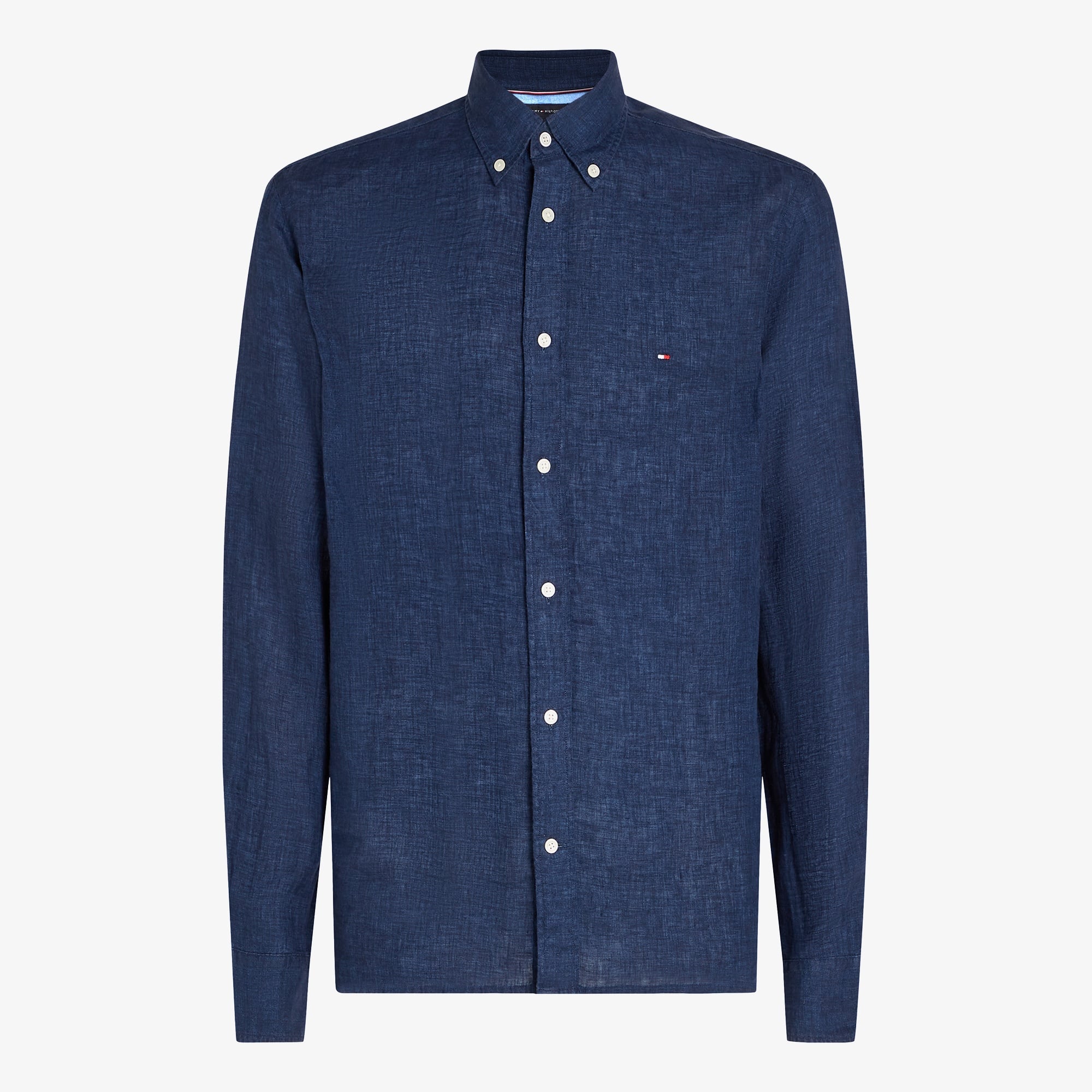 Tommy Hilfiger Pigment Erkek Lacivert Gömlek
