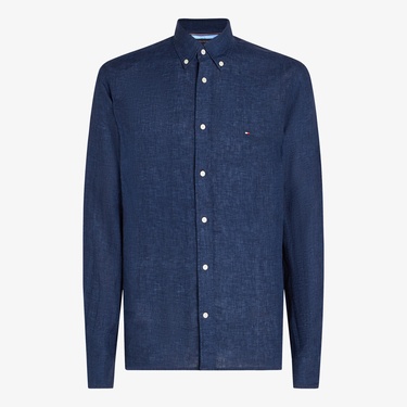  Tommy Hilfiger Pigment Erkek Lacivert Gömlek