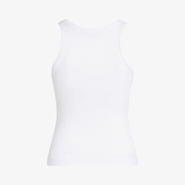  Calvin Klein Monologo Tank Kadın Beyaz Kolsuz T-Shirt