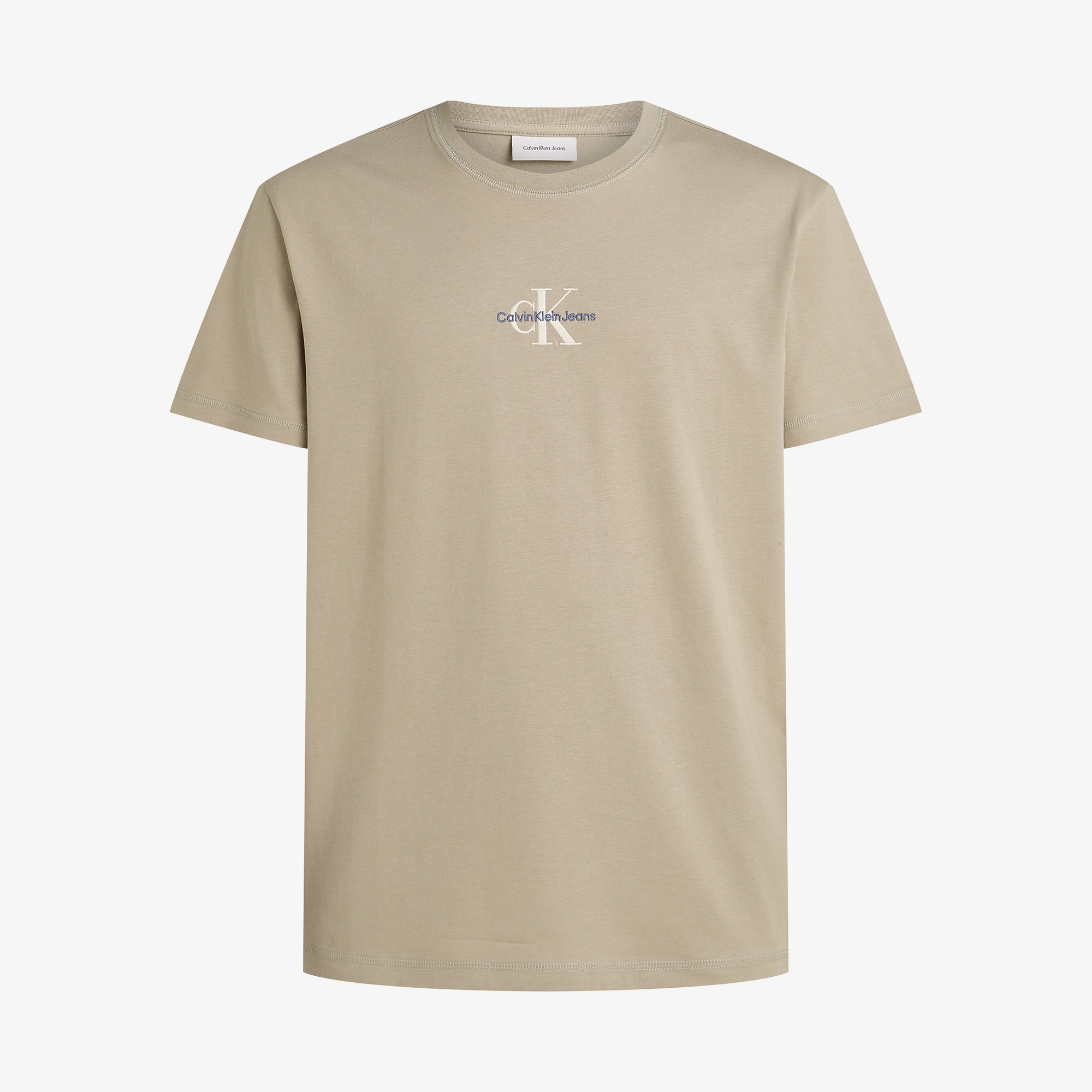 Calvin Klein Monologo Erkek Bej T-Shirt