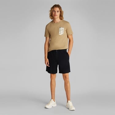  Calvin Klein Linen Erkek Siyah Şort