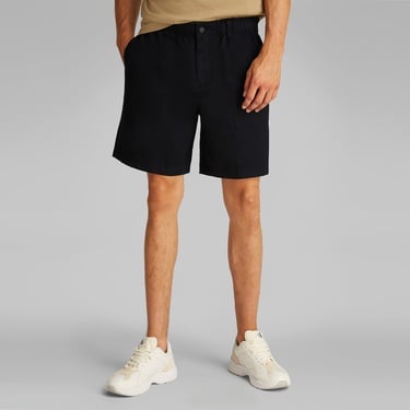  Calvin Klein Linen Erkek Siyah Şort